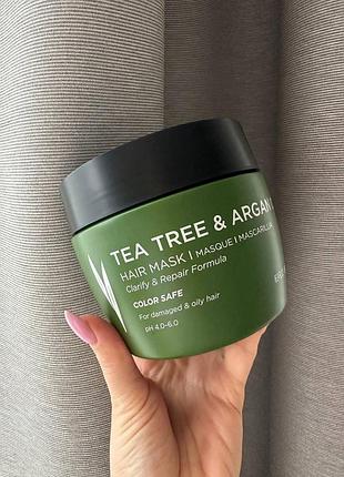 Маска для волосся luseta tea tree & argan oil