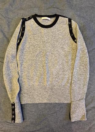Новый шерстяной свитер/джемпер stefanel