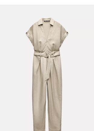 Лляний комбенізон zara
