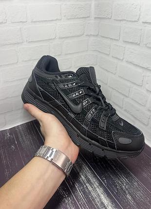 Кроссовки nike p-6000 total black