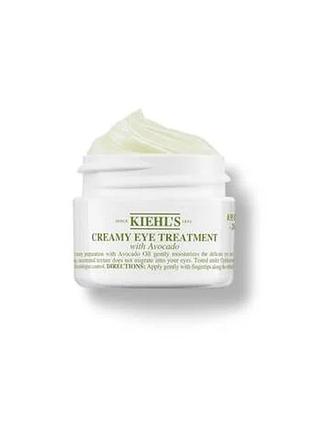Kiehl's creamy eye treatment with avocado крем для кожи вокруг глаз с авокадо, 14 мл