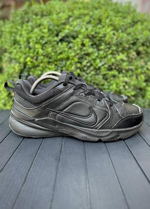 Nike defy all day кроссовки 43 размер кожаные черные оригинал