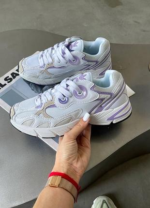 Кроссовки adidas astir white/purple