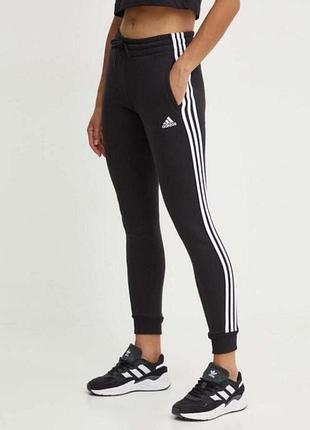 Adidas  женские спортивные  брюки  с тремя полосками / флис