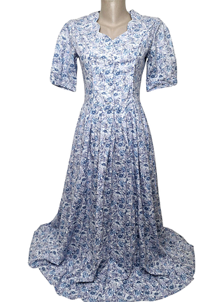 Винтажное хлопковое платье laura ashley