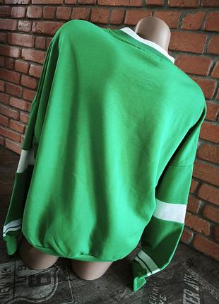 Тонкий світшот кофта оверсайз 5