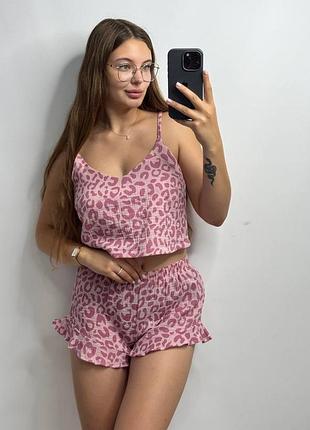 Женская муслиновая пижама