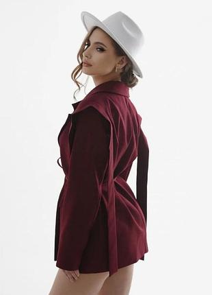 Сукня -піджак в стилі oversize 👆3 фото