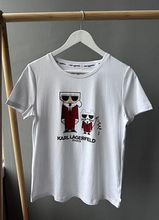 Футболка женская karl lagerfeld