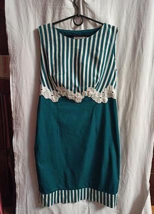 Платье из хлопка