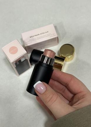 Westman atelier - petite lit up cream highlighter stick - кремовый хайлайтер в стеке, оттенок - nectar