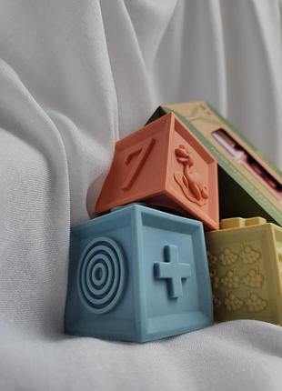 Силиконовые 3d кубики 12 шт