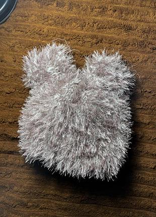 Детская шапка с ушками