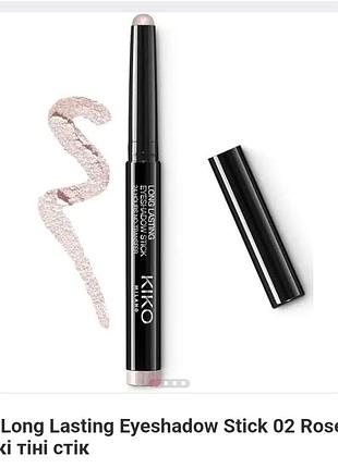 Кремообразные тени в стеке kiko, оттенок 02 rose