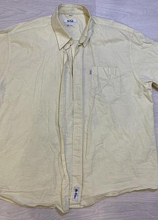 Ванільна котонова теніска lee cooper, 44-45