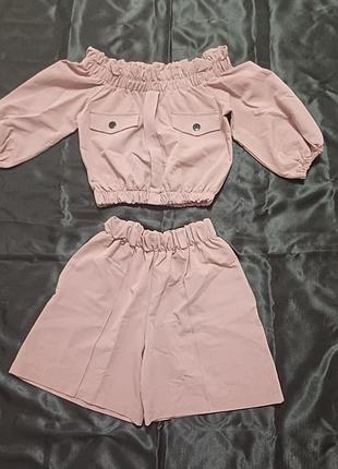 Стильный костюм на девочку