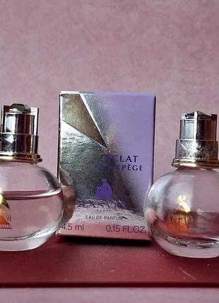 Оригінал lanvin eclat d ` arpege eau de parfum мініатюра 5 ml мл ( ланвін еклат д ' арпеж жіночі ) парфум флакон квіти бузок