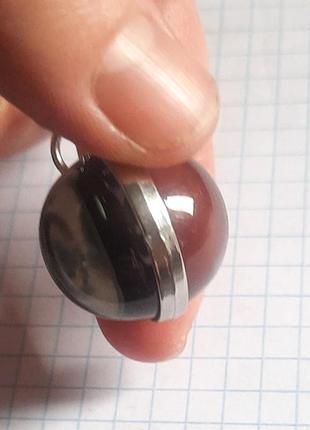 Модний круглий брелок для ключів нічне небо.  світиться в темряві.3 фото
