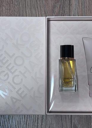 Парфумований набір жіночий michael kors gorgeous! (парфумована вода, 30 мл + лосьйон для тіла, 75 мл)