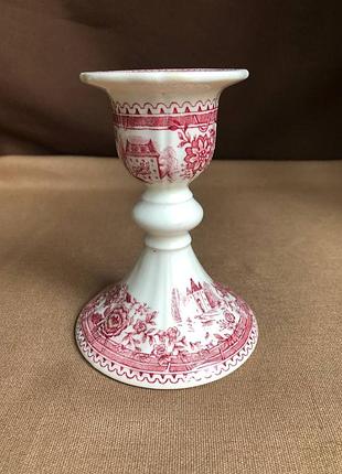 Свечанок фарфоровый, винтажный от villeroy&boch серия burgenland. нитечка.