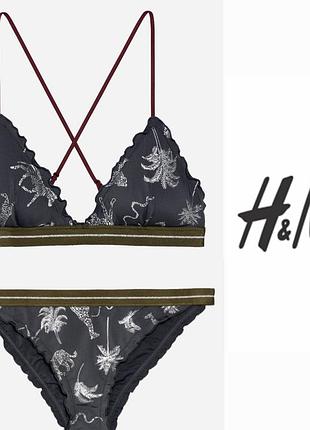 Купальник 👙 бикини с треугольной чашкой h&m 36 размер