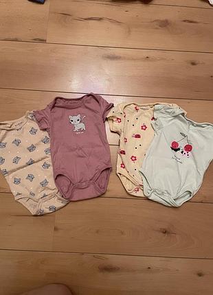 Набір бодіків fox&bunny на зріст 68