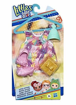 Hasbro одежда и аксессуары обувь для куклы little baby alive