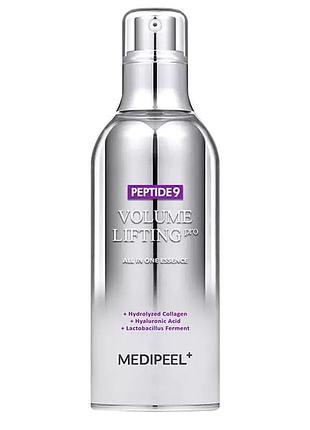 Есенція для обличчя з пептидами medi peel peptide 9 volume lifting all in one essence pro, 100 мл