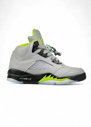 👟 кроссовки jordan 5 retro green bean grey / наложка bs👟
