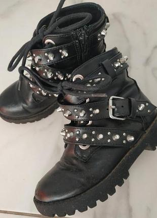 Ботинки для девочки от zara, деми