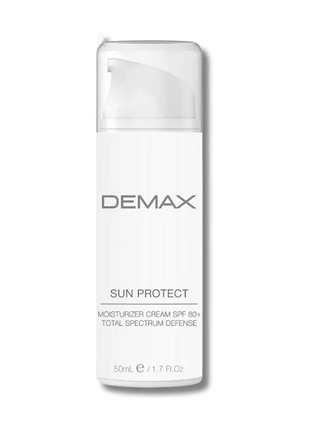 Demax антиоксидантний захисний зволожувач spf 80, 50 мл