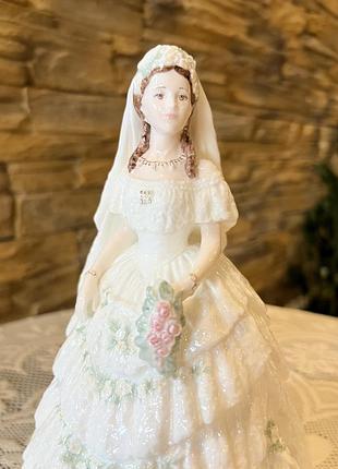 Порцелянова статуетка дівчина coalport princess alexandra2 фото