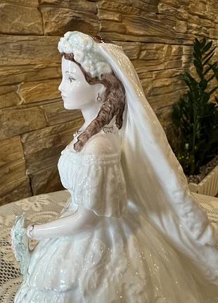 Порцелянова статуетка дівчина coalport princess alexandra5 фото