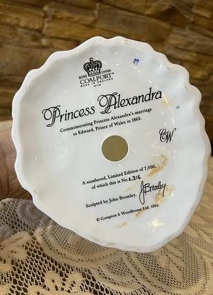 Порцелянова статуетка дівчина coalport princess alexandra8 фото