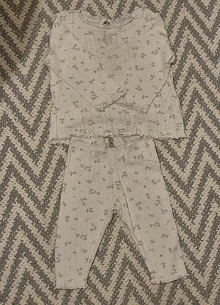 Комплект для дівчинки 68см, 3-6 місяців