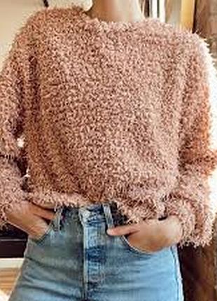 Кофта женская перья