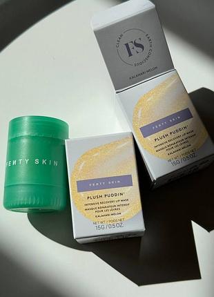 Маска для губ "kalanari melon" fenty beauty fenty skin plush puddin intensive recovery lip mask