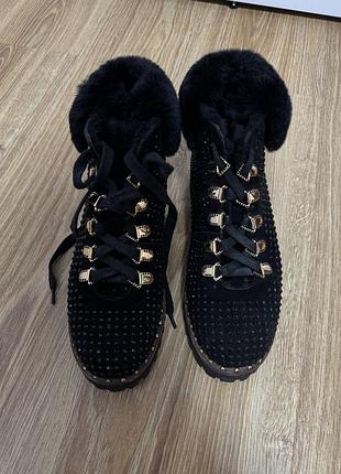 Замшевые ботинки vitto rossi