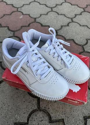 Кроссовки кожаные puma,38 размер