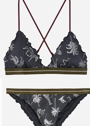 Купальник 👙 бікіні з трикутною чашкою h&m 36 розмір