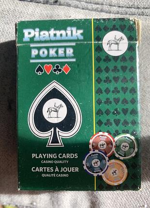 Гральні карти piantik poker
