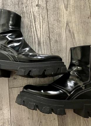 Ботинки натуральная кожа kenneth cole