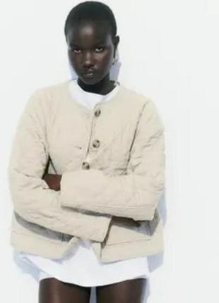 Куртка   стеганая   zara3 фото