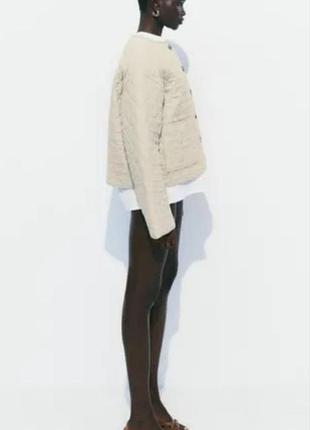 Куртка   стеганая   zara4 фото