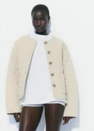 Куртка   стеганая   zara10 фото