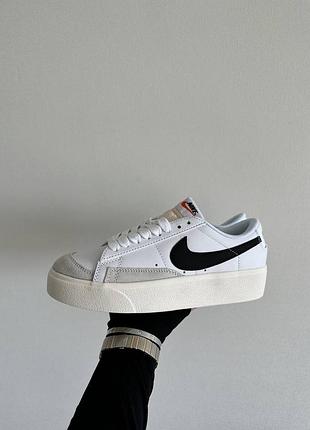 Кроссовки blazer low platform