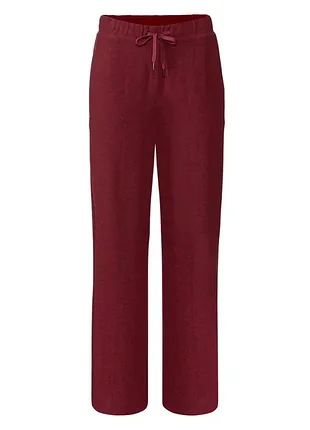 Жіночі штани з широкою штаниною esmara, розмір s, l, бордовий