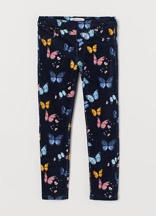 9-10 джегінси вельвет стрейч h&m