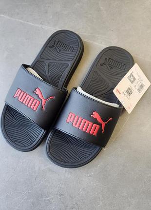 Тапки чоловічі puma cool cat 2.0 389110 02 шльопанці капці