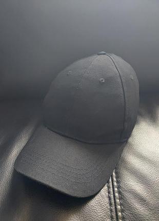 Чорна базова бавовняна кепка peacocks (england)